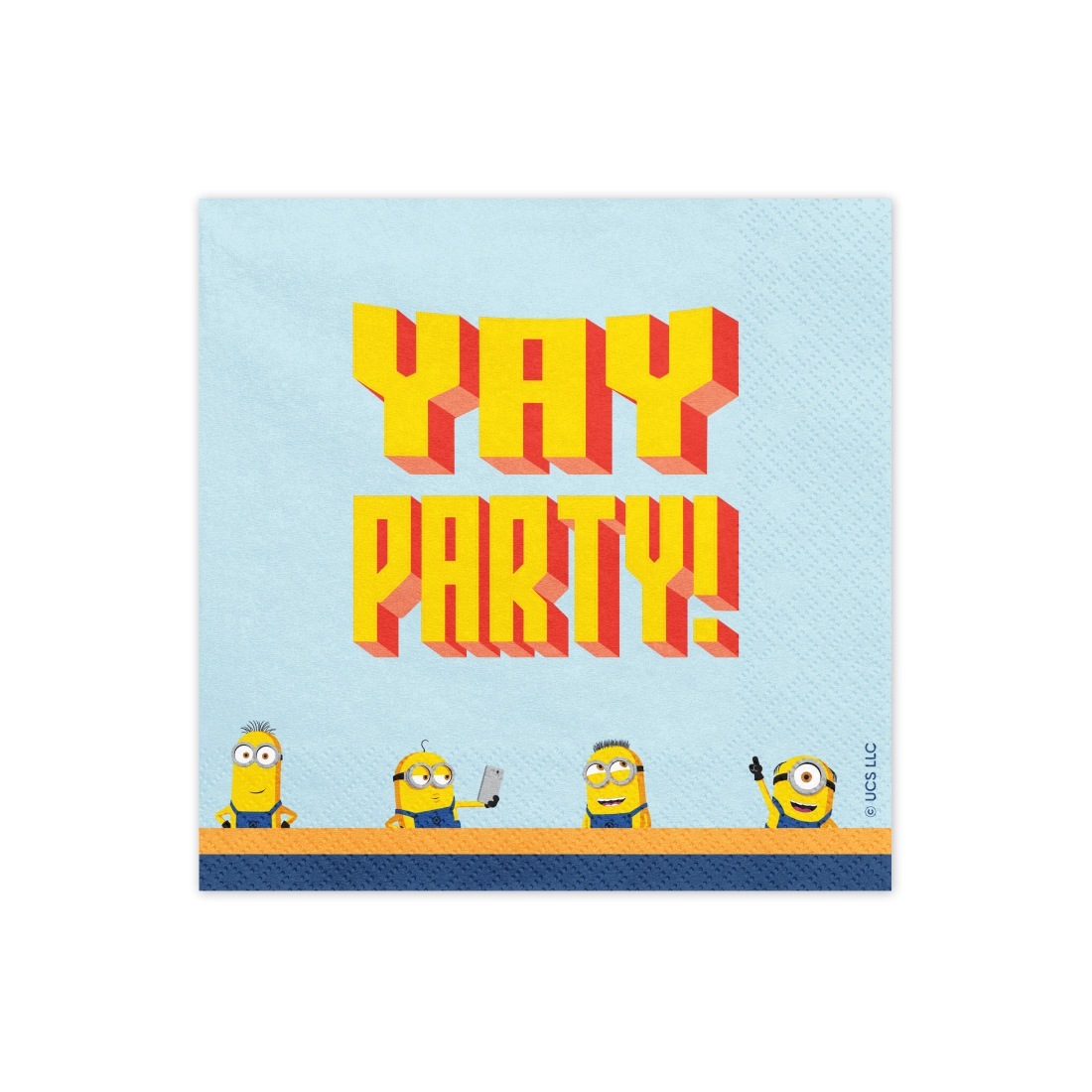 Minions Yay Party papír szalvéta, 20 db