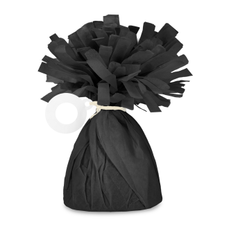 Papirnato utež za balone črna