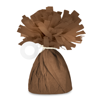 Papirnato utežno za balone rjavo