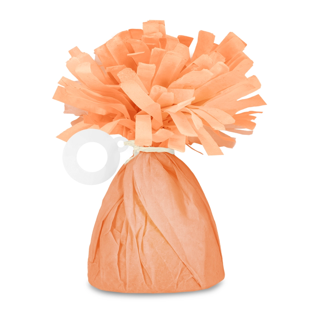 Greutate din hârtie pentru baloane, portocaliu deschis