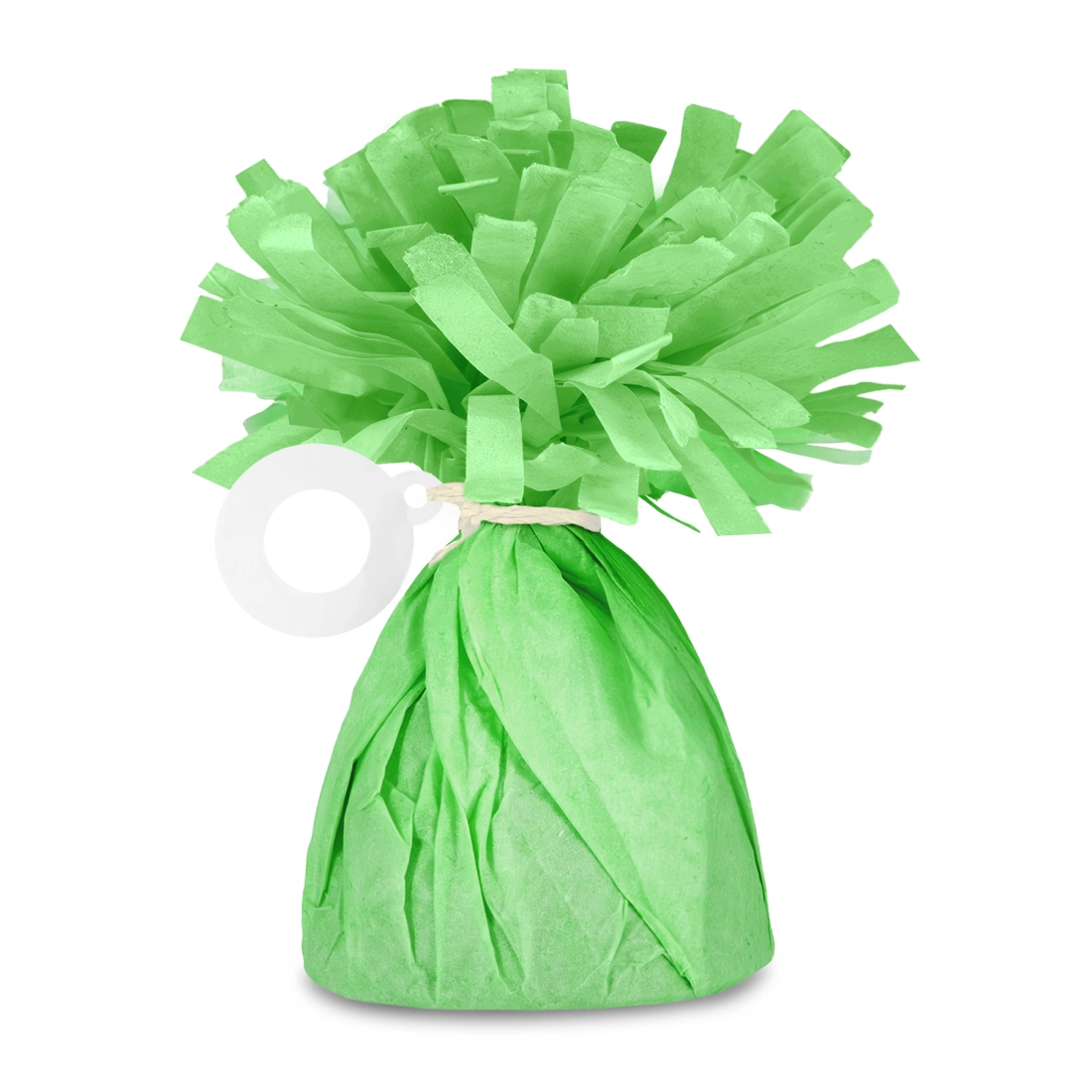 Greutate din hârtie pentru baloane, verde deschis