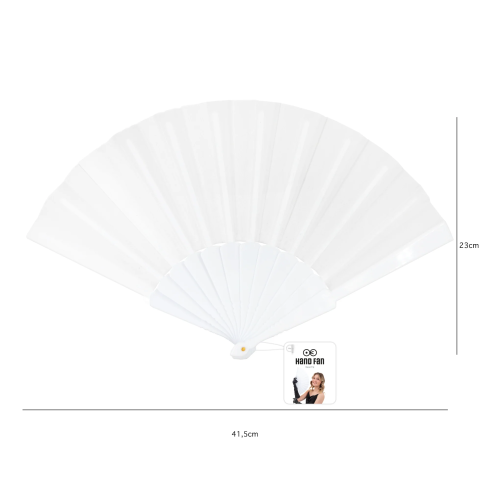 Papirnat pahljačast ventilator bel party okras