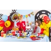 Party baner Happy Birthday Race On 220x17 cm