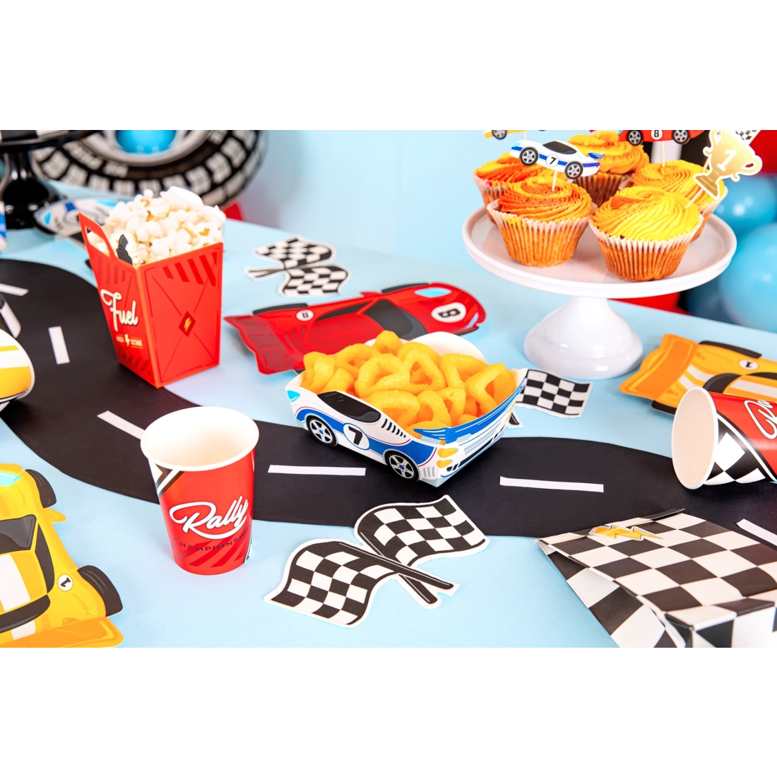 Party boxy na chipsy Race On 3 ks