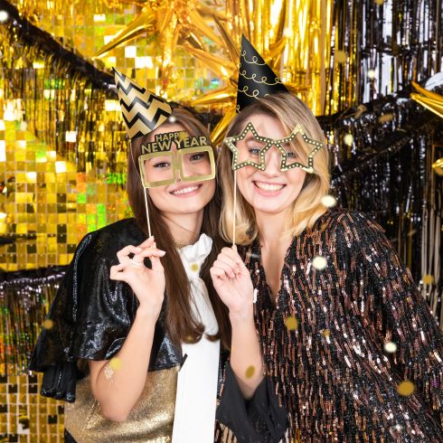 Party čiapky Happy New Year set 6 ks