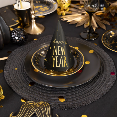 Party čiapky Happy New Year set 6 ks