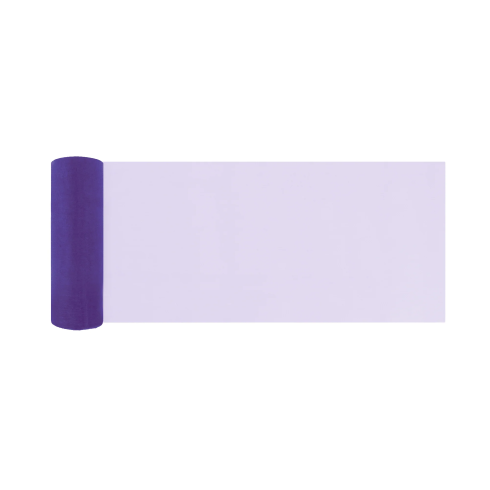 Party dekoračná organza fialová 16x900 cm