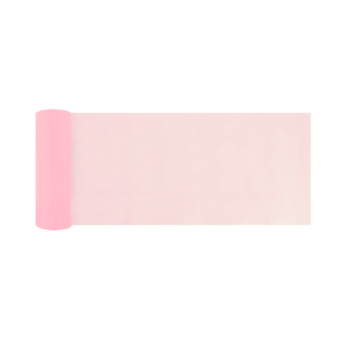 Party dekoračná organza svetloružová 16x900 cm