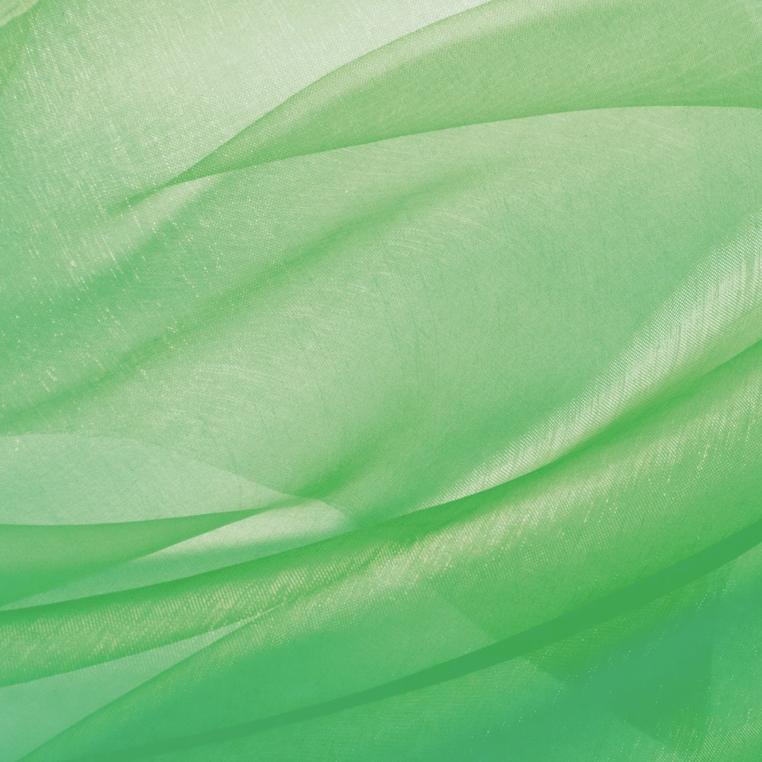 Party dekorációs organza sötétzöld 16x900 cm