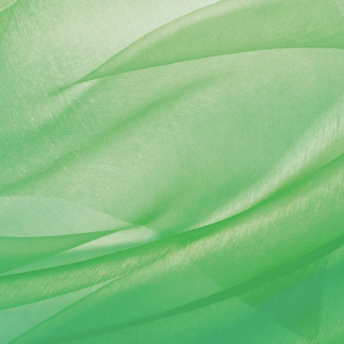 Organza decorativă Party verde închis 16x900 cm