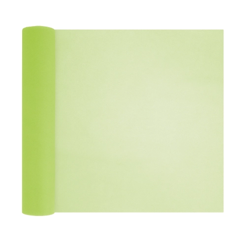 Tule decorativ verde Party 30x900 cm