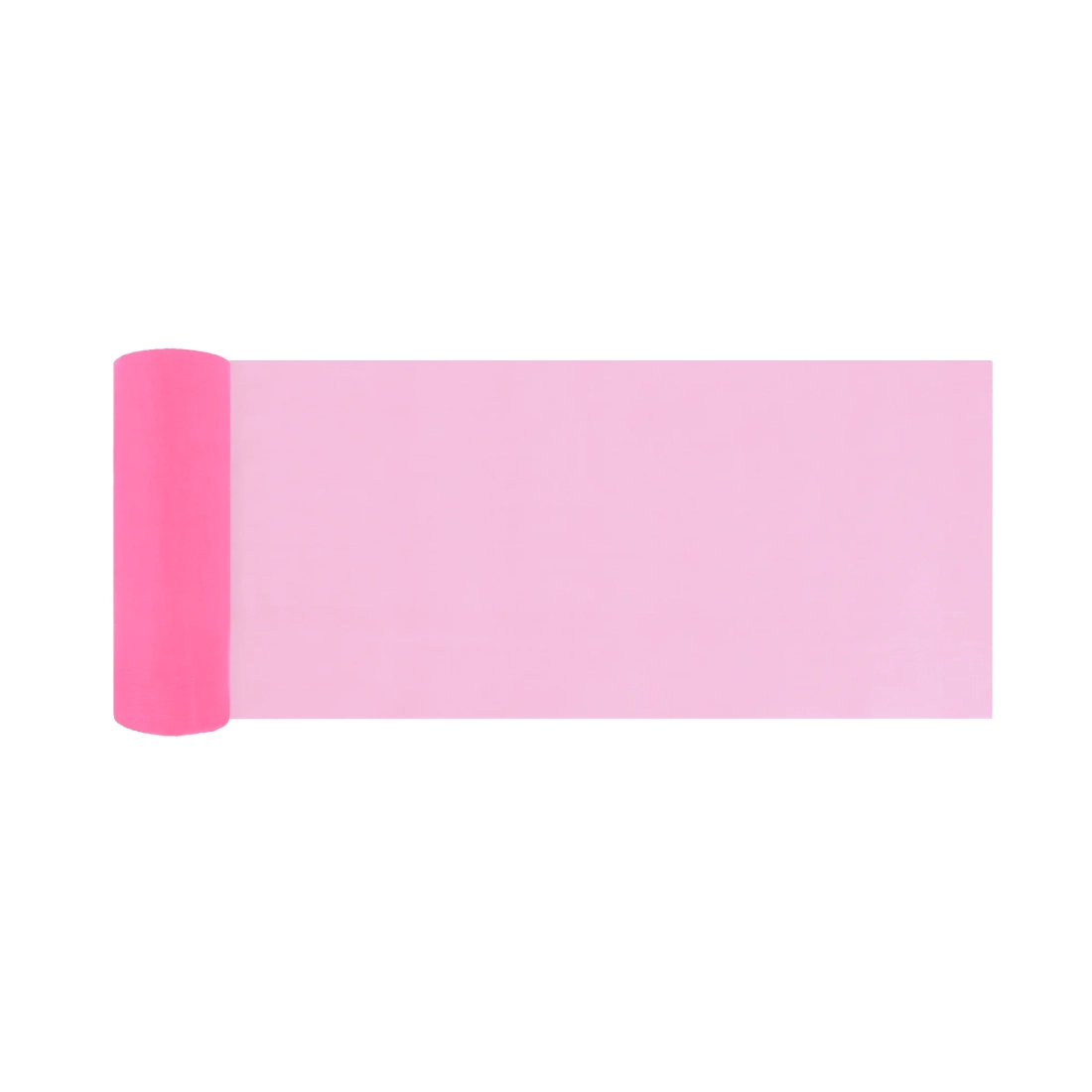 Party dekoratív organza rózsaszín 16x900 cm