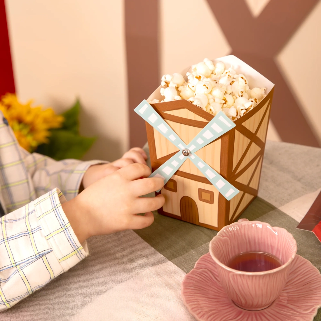 Party lončki za pokovko farma, 6 kosov