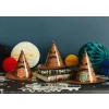 Coifuri de petrecere Harry Potter Pălăria de Sortare, maro, 16 cm, 6 buc.