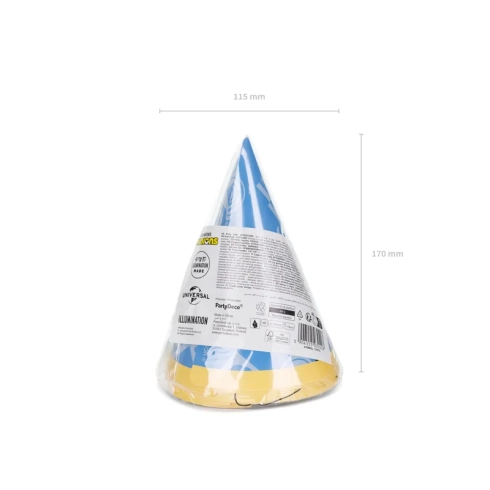 Party klobúčiky Minions papierové mix 6 ks