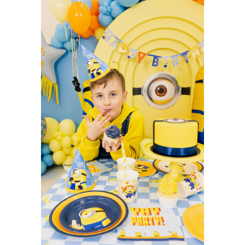 Party klobúčiky Minions papierové mix 6 ks