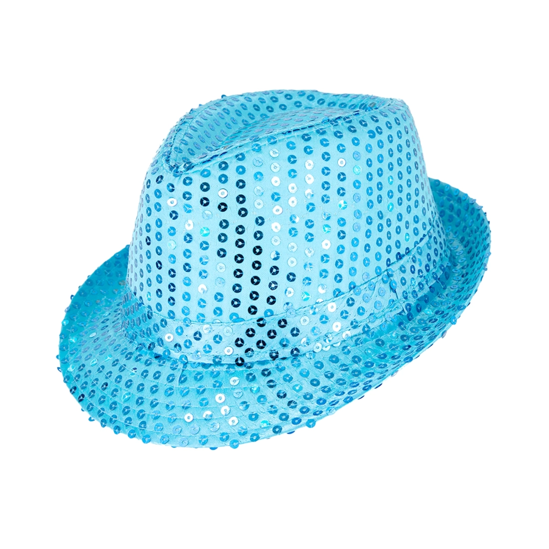 Party šešir s plavim šljokicama