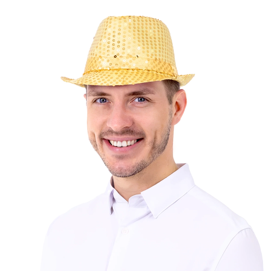 Party šešir sa zlatnim šljokicama