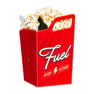 Party krabičky na popcorn Race On 6 ks