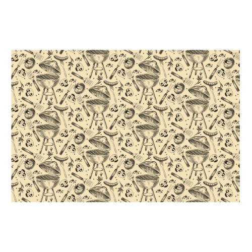 Tovaglia di carta Party Grill 180 x 120 cm crema