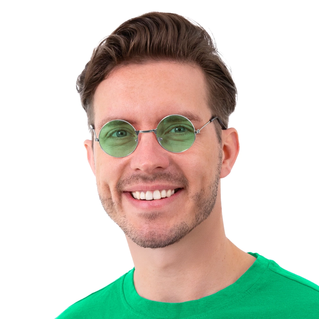 Party naočale Lenonke zelene