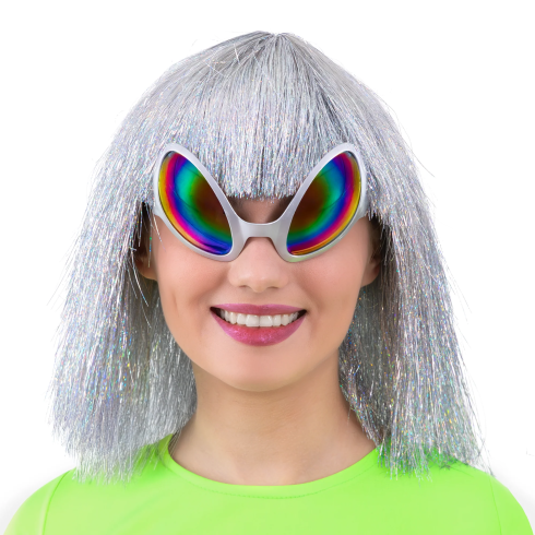 Party očala UFO srebrna