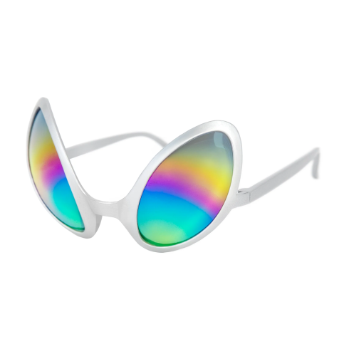 Party očala UFO srebrna