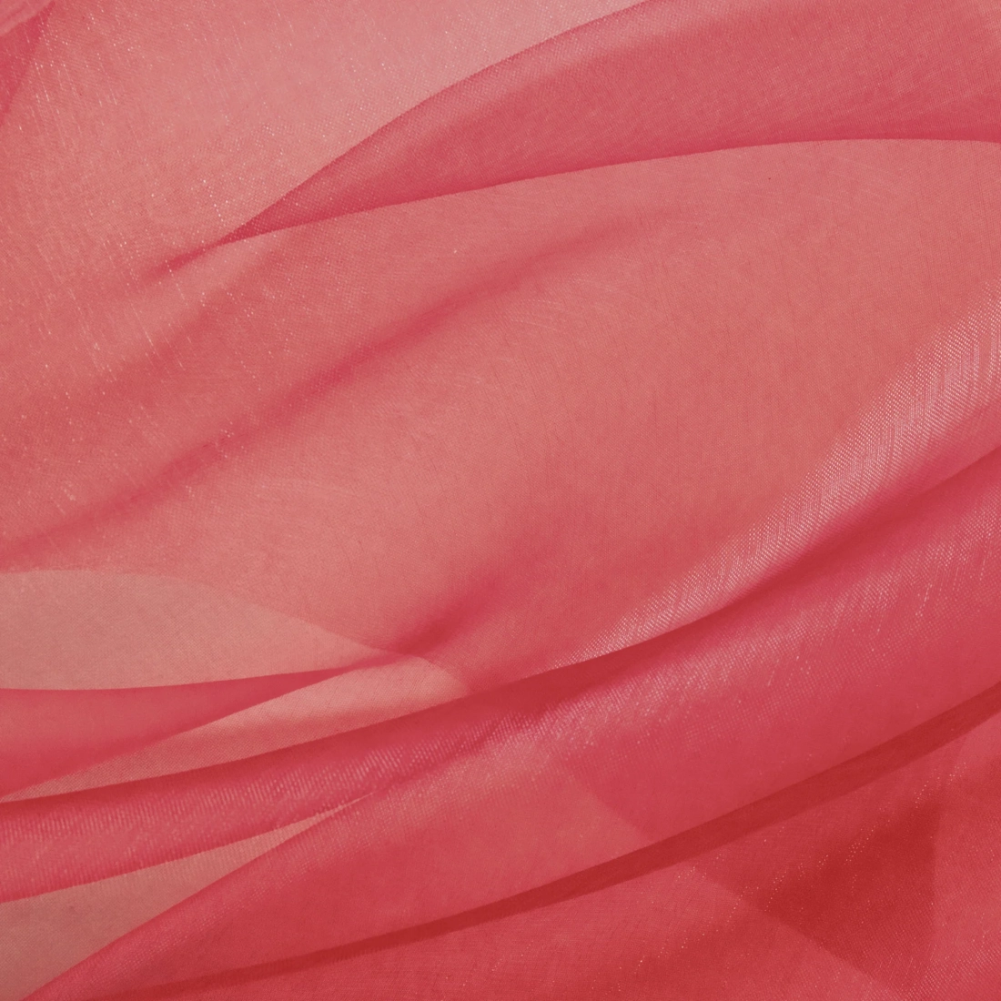 Bordó organza party dekoráció 16x900 cm