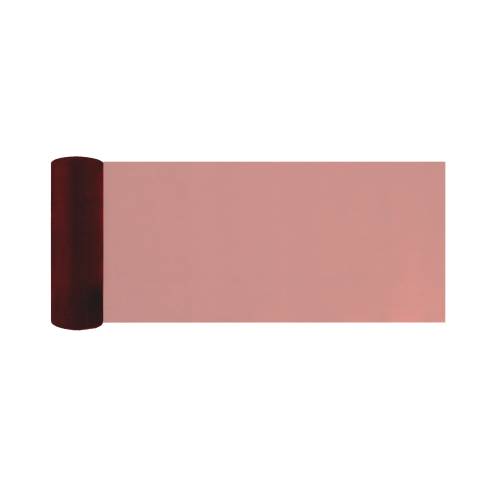 Party organza dekorácia burgundská 16x900 cm