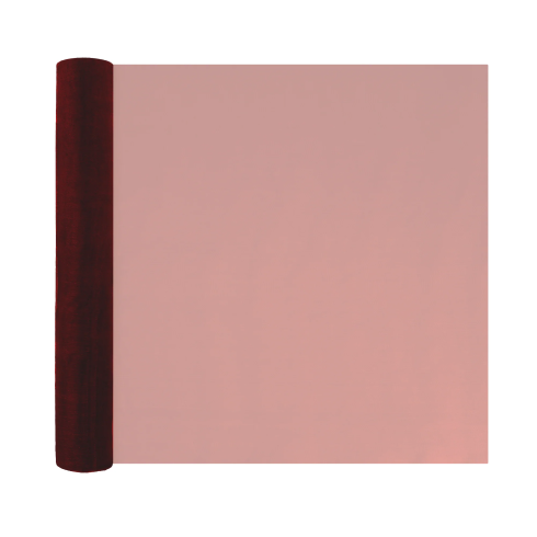 Party organza hladká burgundská 36x900 cm dekorácia