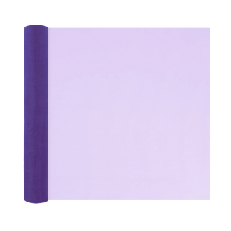 Party organza hladká fialová 36x900 cm dekorácia