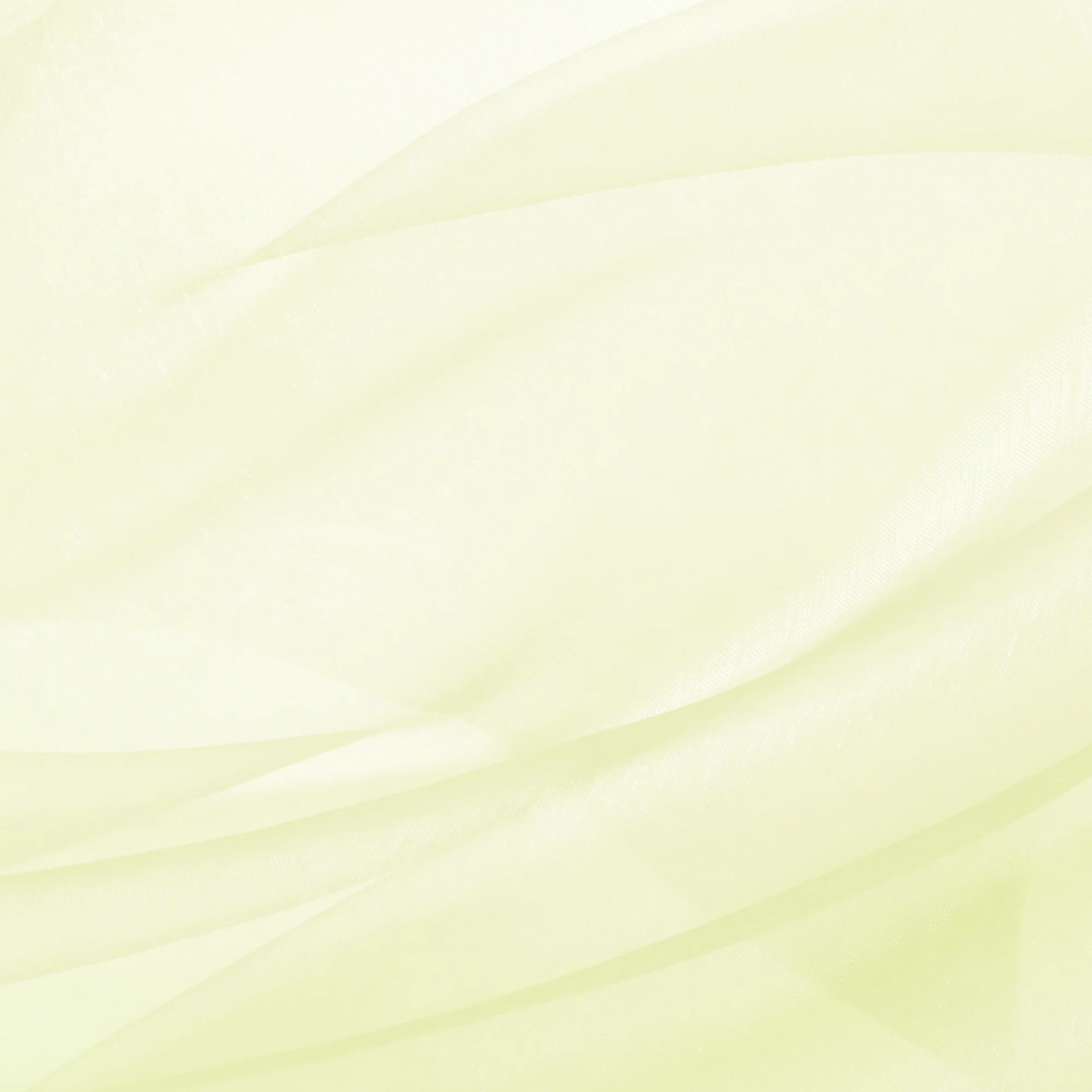 Party sárga sima organza dekoráció 36x900 cm