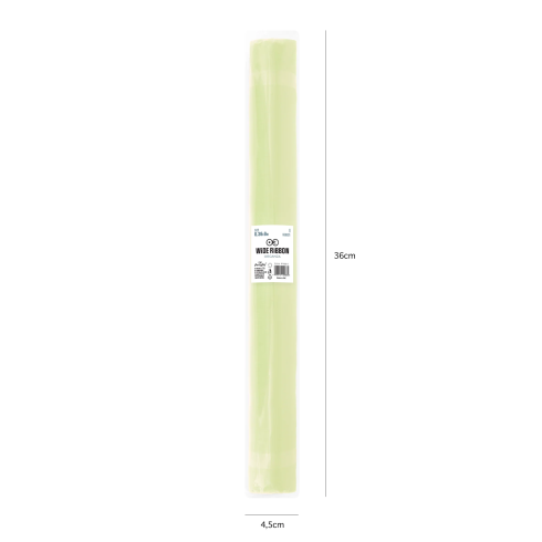 Party organza hladká žltá 36x900 cm dekorácia