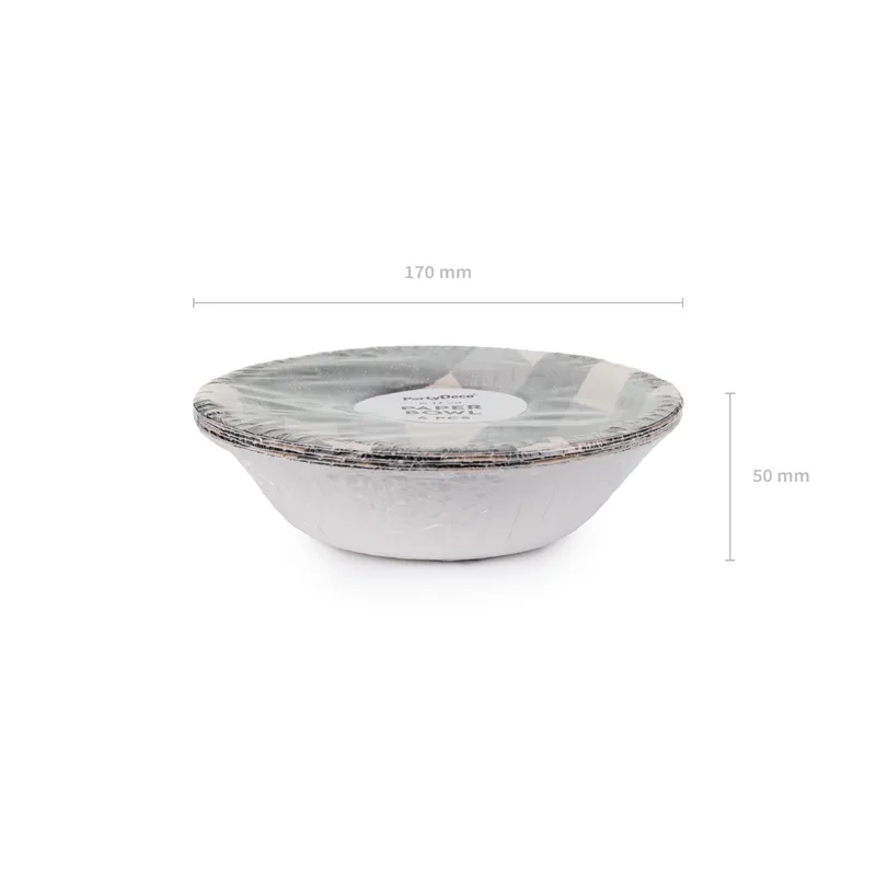 Party papirnate skodelice karo mix, 6 kos