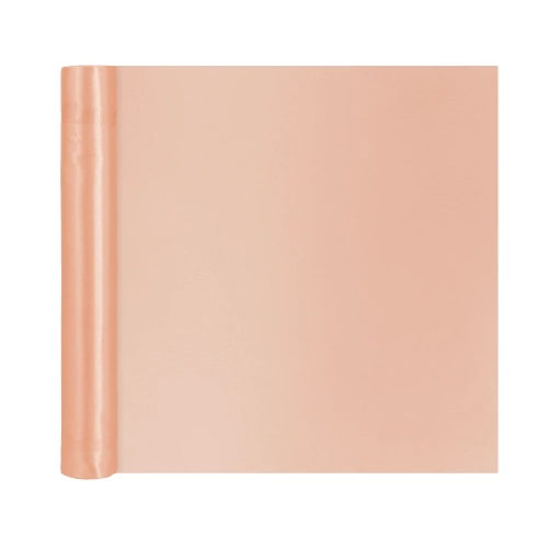 Decorațiune party din satin rose gold 36x900 cm