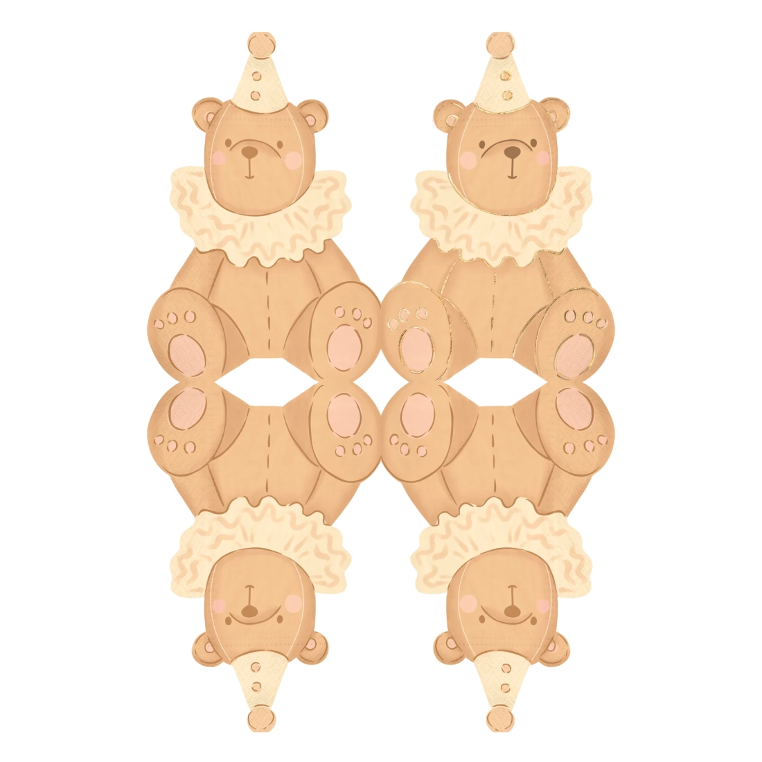 Baby macis party szalvéta, 10 db