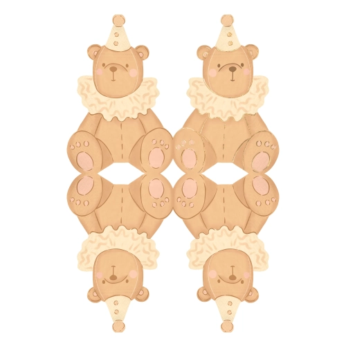 Șervețele de petrecere cu ursuleț Baby, 10 buc.