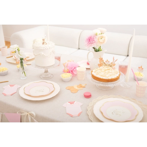 Party prtički medvedek Baby, 10 kos