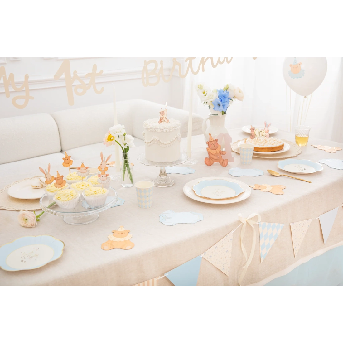 Baby macis party szalvéta, 10 db