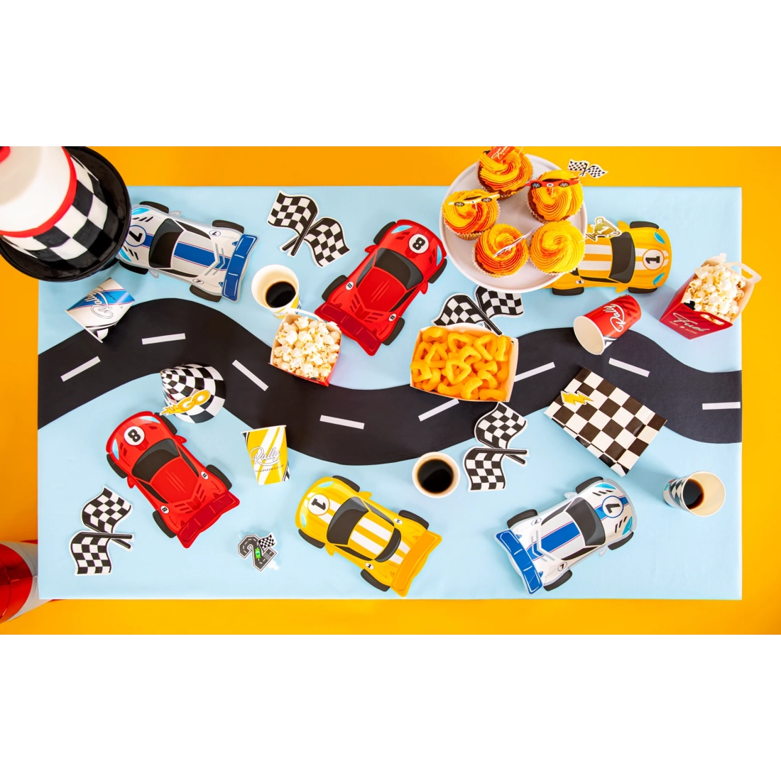 Party servítky Race On 12 ks