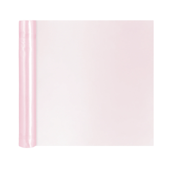 Party stolový behúň saténový 36x900 cm ružový