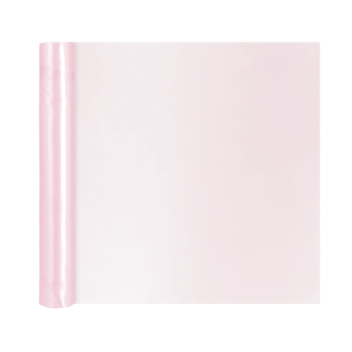 Party runner de masă din satin 36x900 cm roz