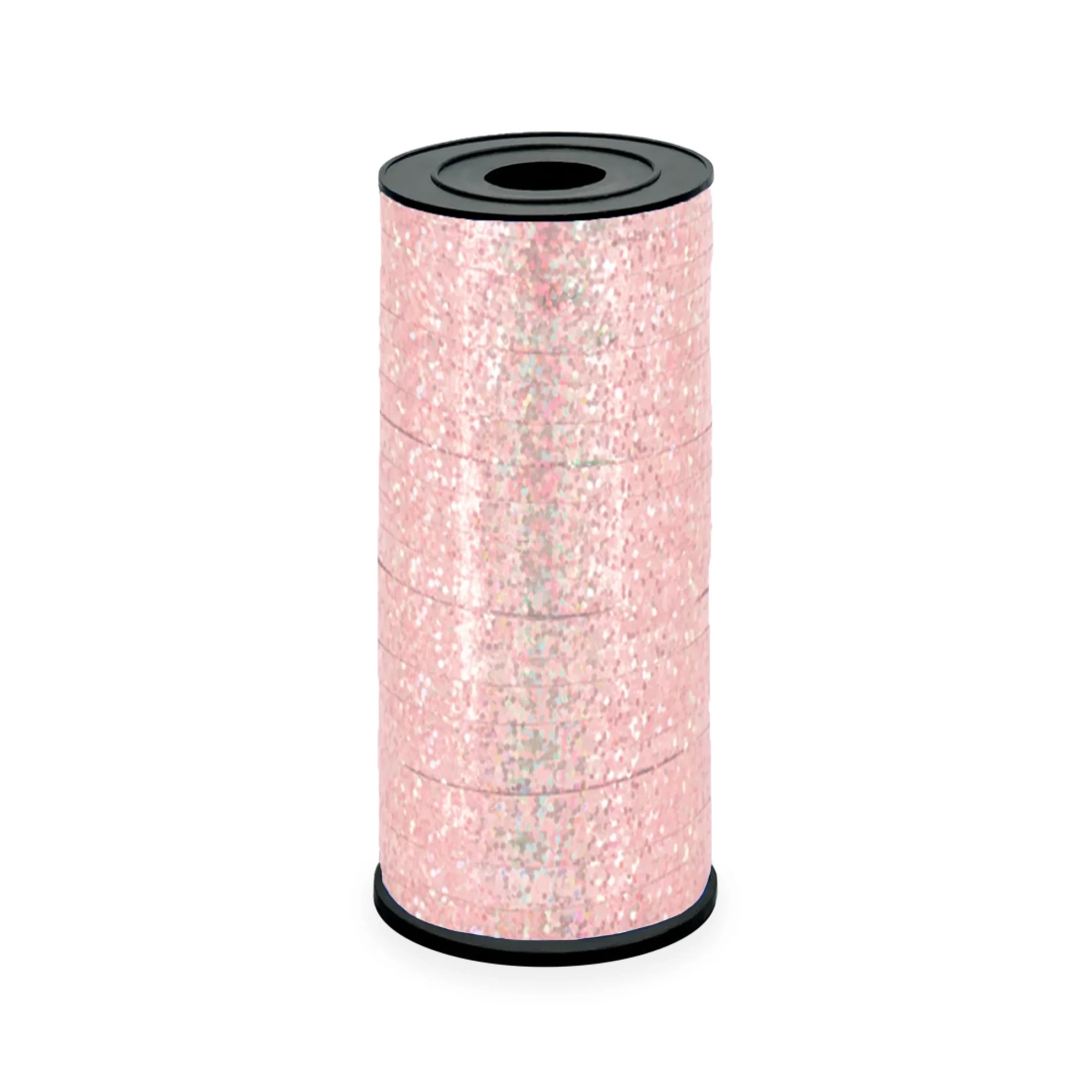 Party holografická brokátová stuha rose gold 92 m