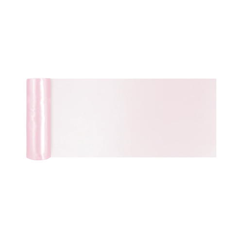 Party stuha saténová svetloružová 16x900 cm