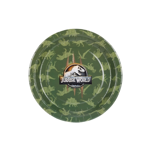 Party krožniki Jurassic World, mešane barve, 6 kos