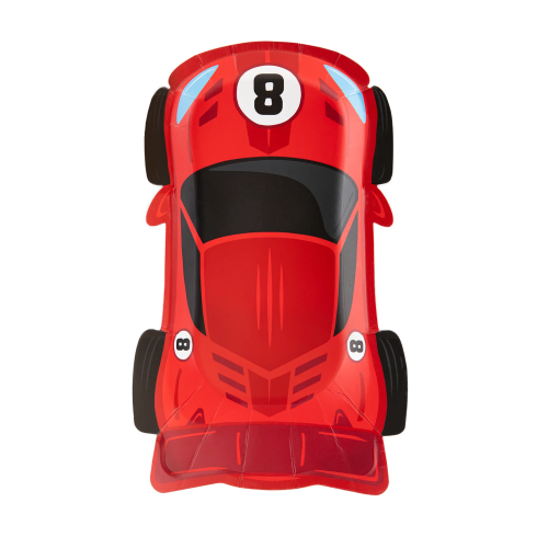 Party tanieriky papierové Race On 6 ks