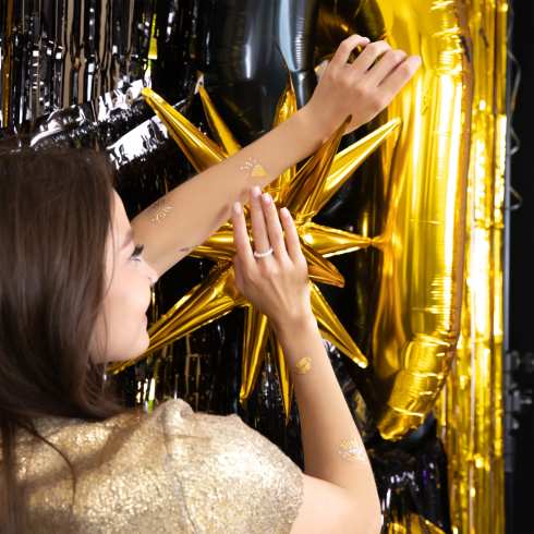 Party tetovania Happy New Year 15 ks