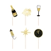 Party zápichy Happy New Year 6 ks