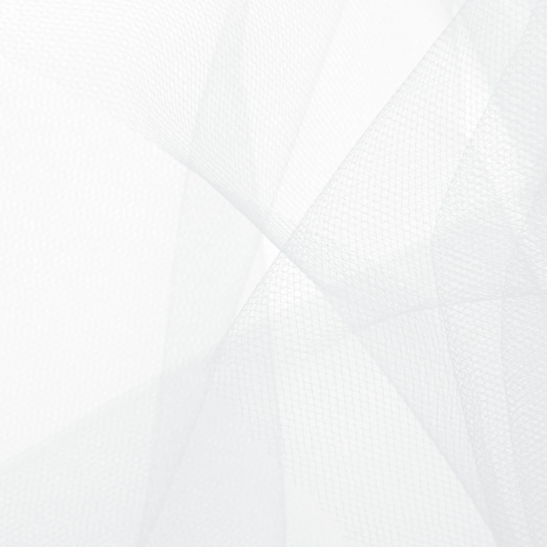 Party tüll dekoráció fehér 15x900 cm