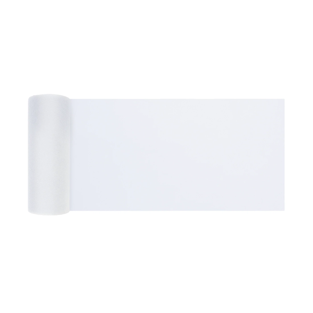 Party tüll dekoráció fehér 15x900 cm